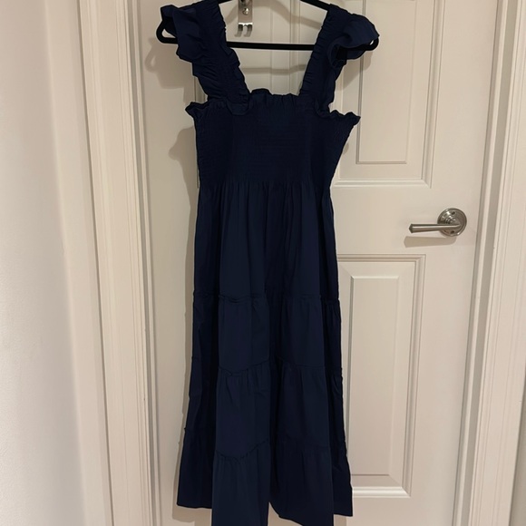 Hill House Nap Dress in Navy - Picture 3 of 4